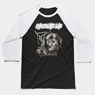 Chihuahua Heavy Metal Dog Lover Baseball T-Shirt